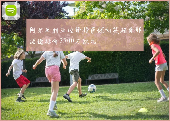 阿尔及利亚边锋穆萨倾向英超费耶诺德标价3500万欧元