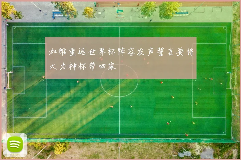 加维重返世界杯阵容发声誓言要将大力神杯带回家